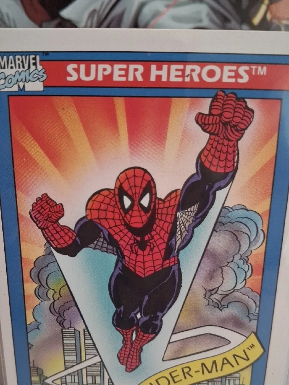 Marvel Spider-Man Card Deck with Red and Blue Artwork